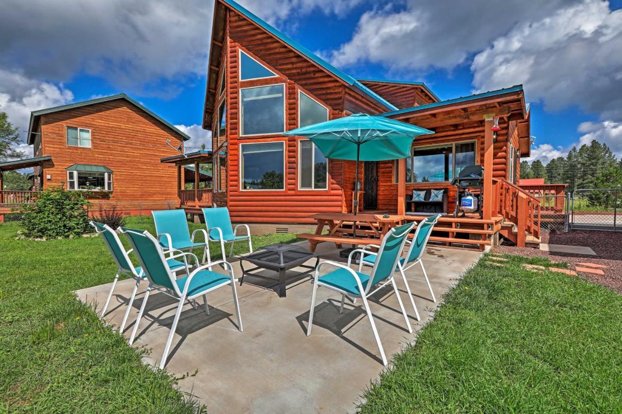 Woodsy Pinetop Oasis, 11 Mi To Rainbow Lake! Bagian luar foto