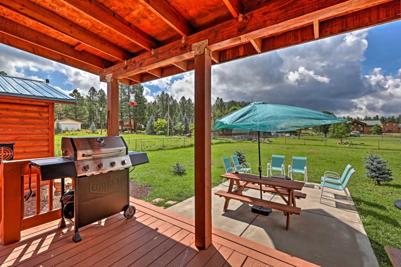 Woodsy Pinetop Oasis, 11 Mi To Rainbow Lake! Bagian luar foto
